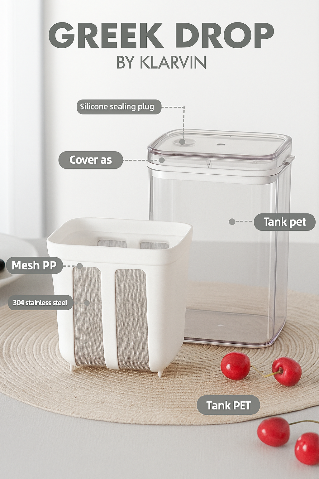 Greek Drop - Yogurt maker