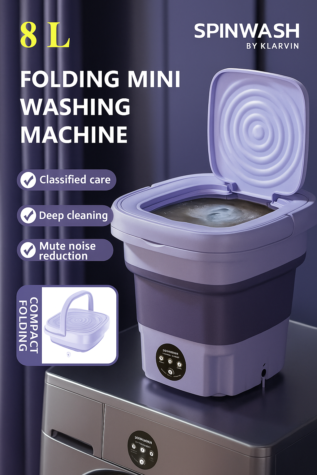 SPIN WASH - Mini washing machine