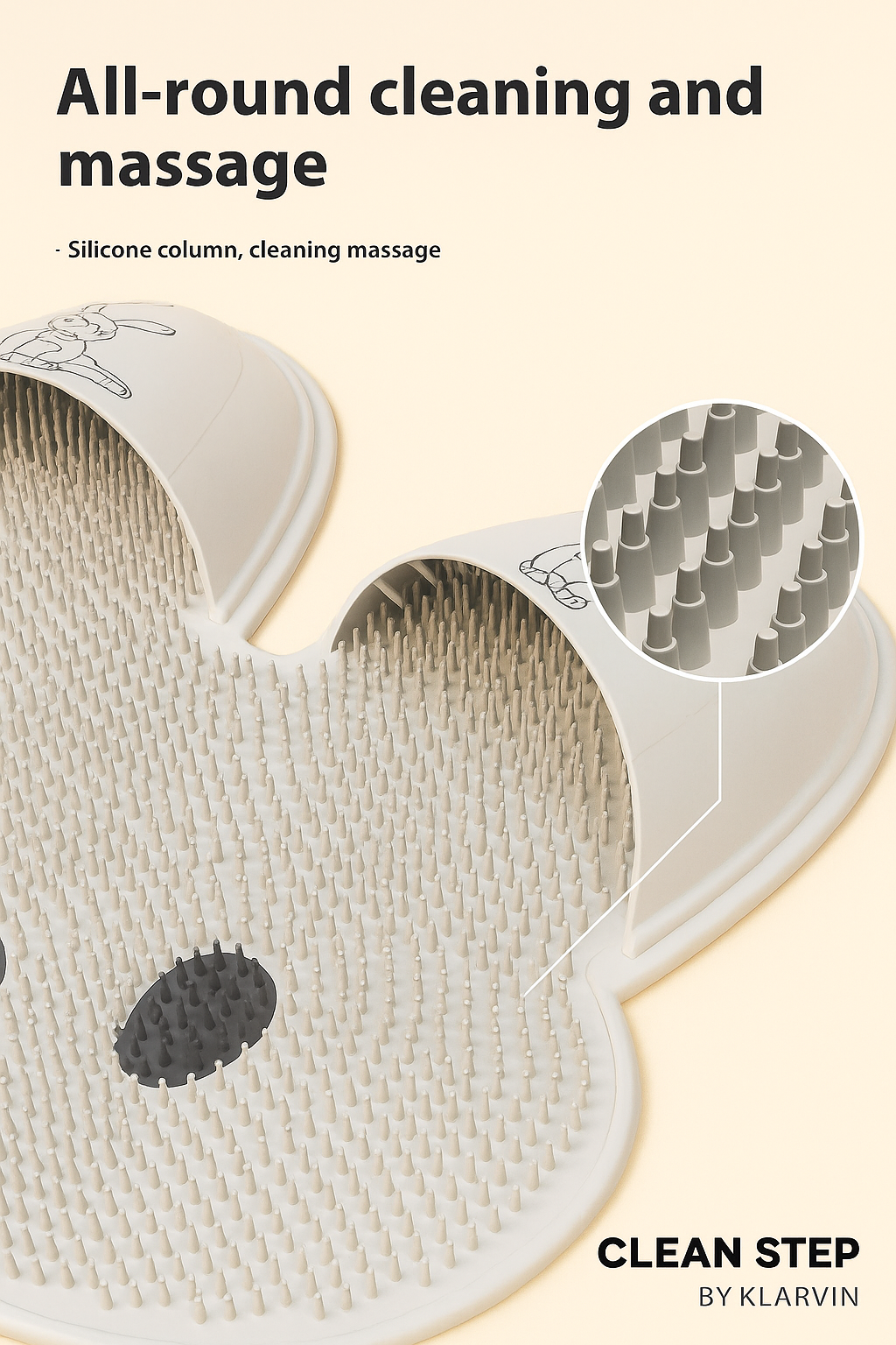 CLEAN STEP - Bunny mat