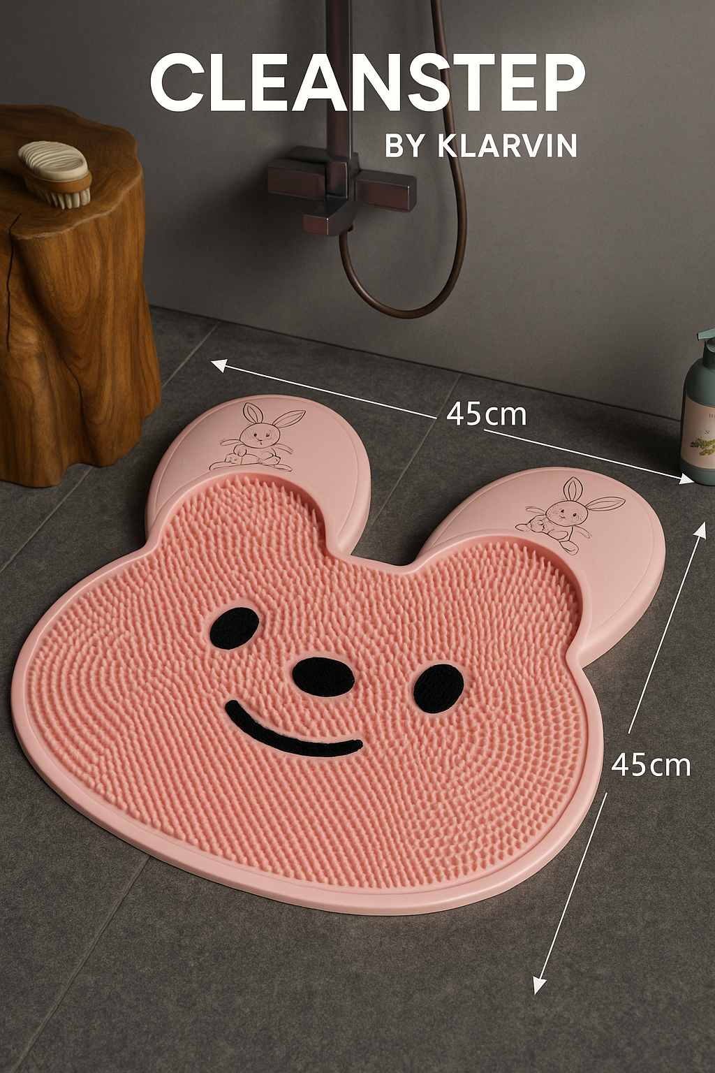 CLEAN STEP - Bunny mat