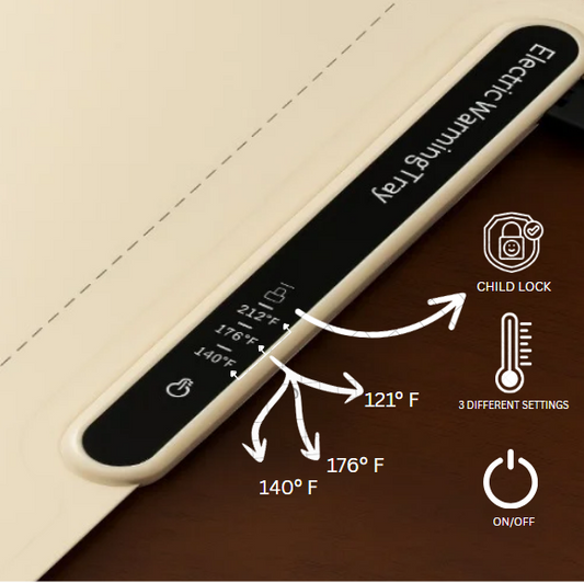 HEAT SLATE - Warming Tray