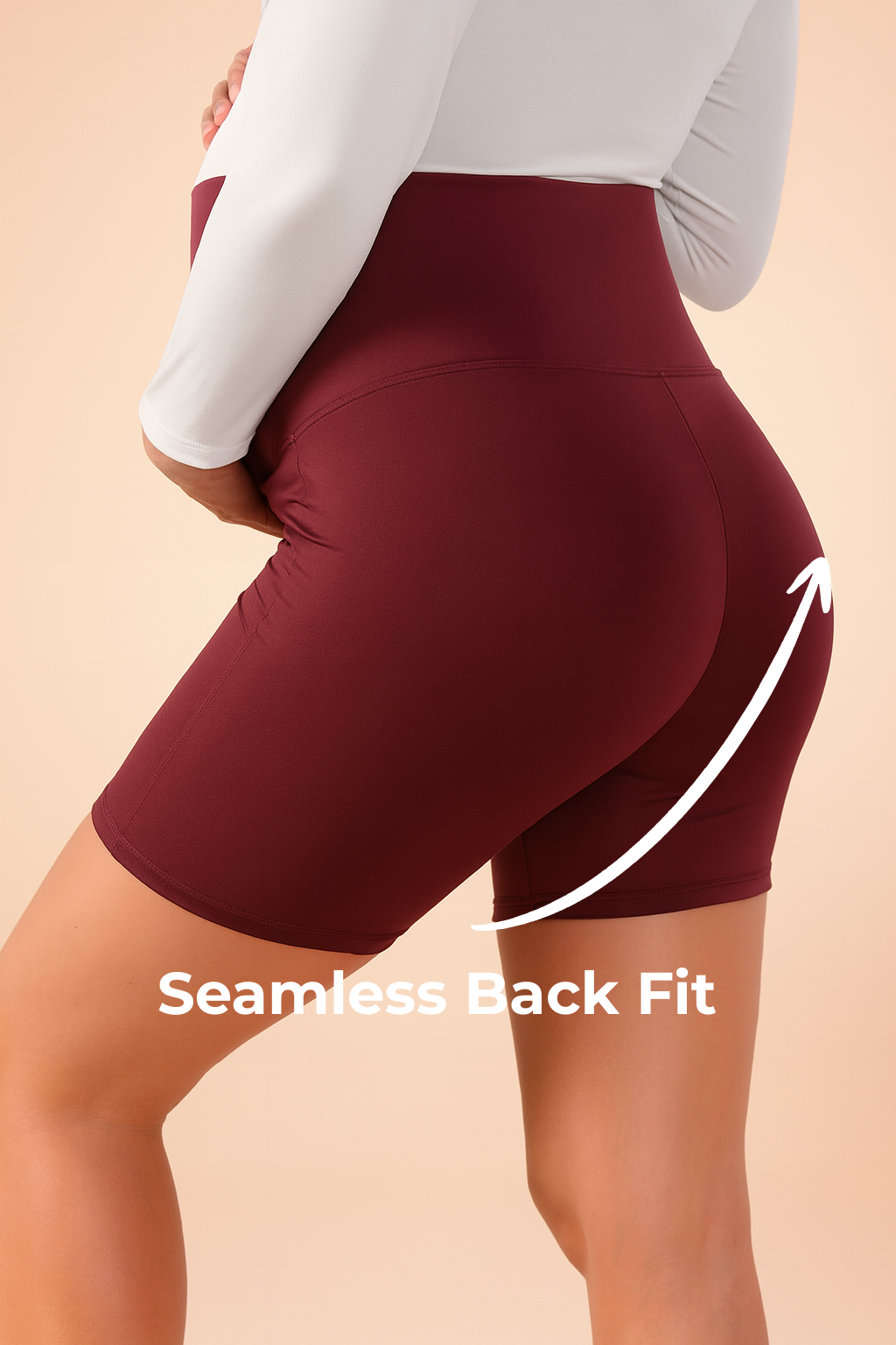 Curvefit maternity shorts
